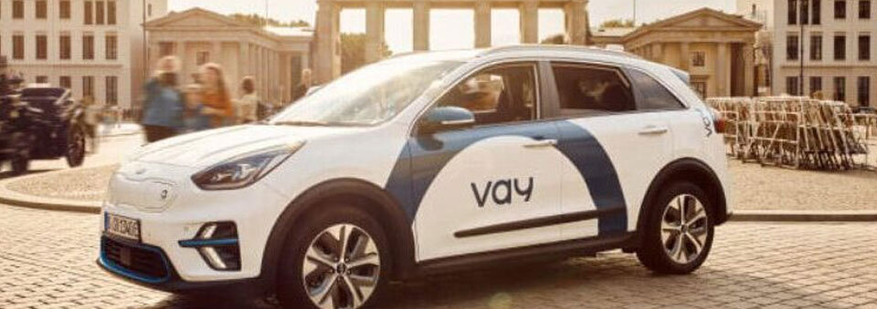 Vay, Europe’s first startup to operate driverless vehicles on public roads lands €34M from EIB financing