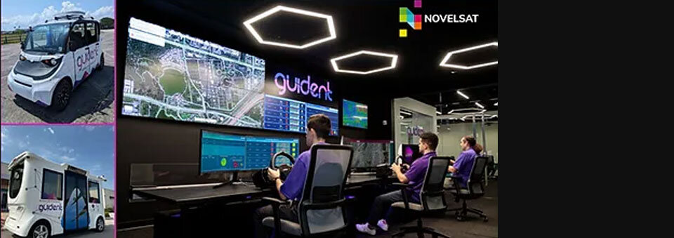 NOVELSAT and Guident conclude successful first phase of joint project to enhance autonomous vehicles safety with space connectivity