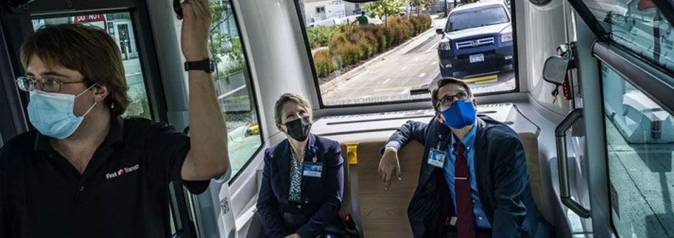 Minnesota DOT debuts driverless shuttle in Rochester