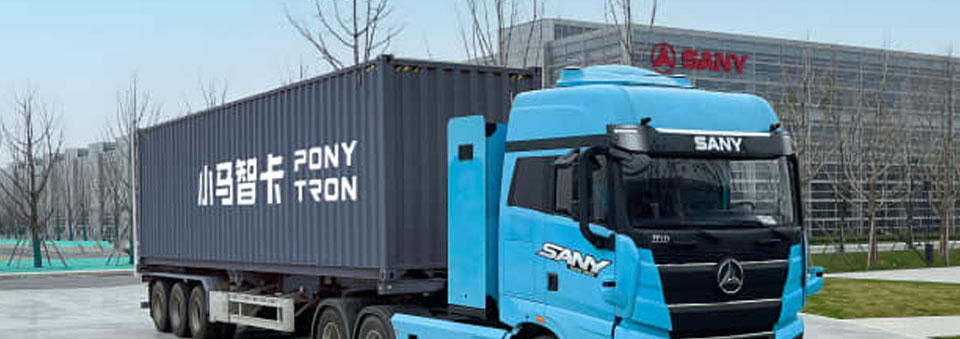 Self-driving start-up Pony.ai plans to mass produce robotrucks in China