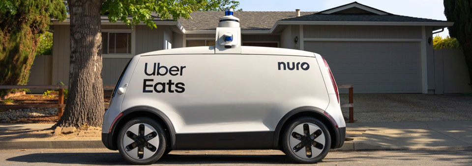 Uber turns to autonomous vehicle startup Nuro for Eats deliveries