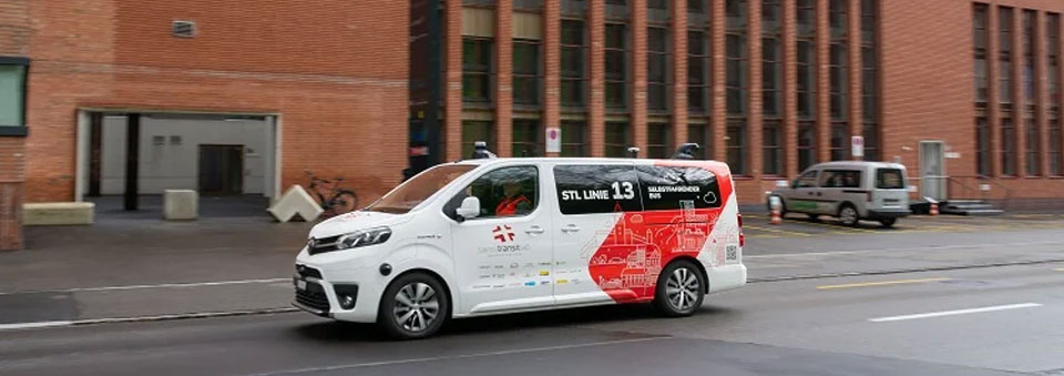 2-year autonomous vehicle project begins in Switzerland