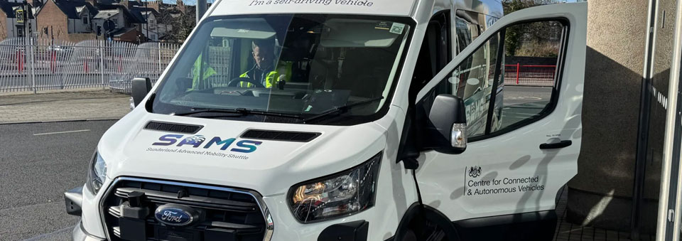 Sunderland wraps up a month’s driverless shuttle service pilot