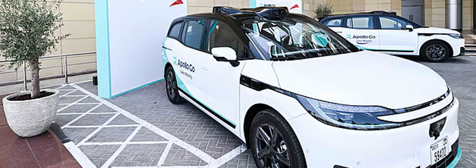 Dubai’s RTA inks MoU with China’s Baidu to launch trials of self-driving taxis in coming months