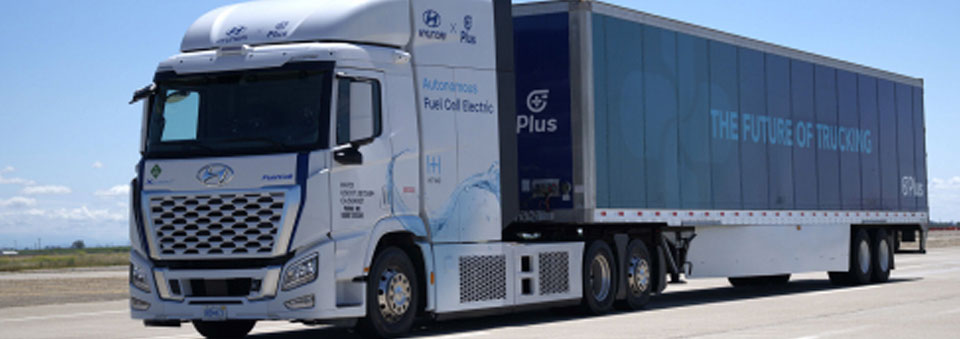 Hyundai Motor and Plus unveil concept for autonomous hydrogen freight ecosystem