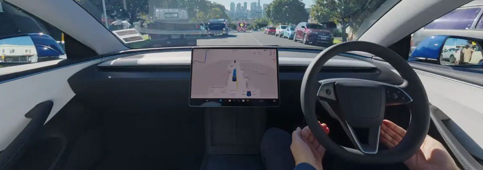 Tesla takes FSD to New Zealand, and negotiates speed humps and building sites