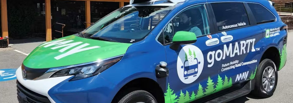 May Mobility Expands its Autonomous Vehicle Service in Collaboration with goMARTI 2.0 in Itasca County, Minnesota