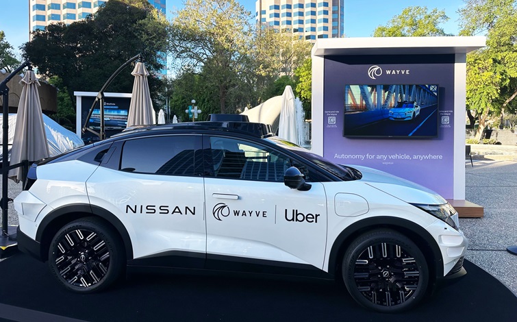 Wayve and Nissan to exhibit global robotaxi prototype vehicle powered by NVIDIA DRIVE Hyperion for Uber trials