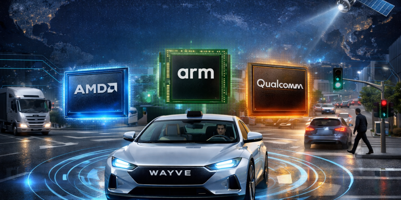 AMD, Arm, Qualcomm back self-driving startup Wayve