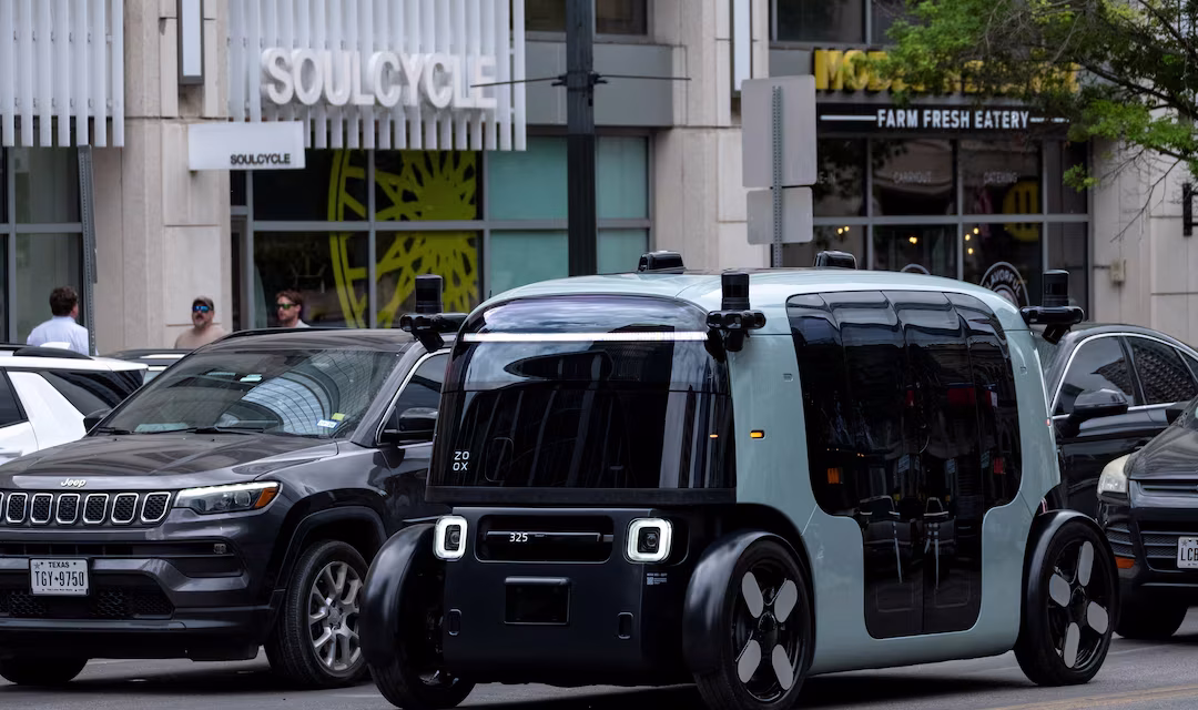 Amazon’s Zoox wins first US approval for paid robotaxis without human controls