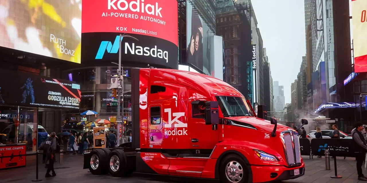100 Kodiak driverless trucks are headed for public roads