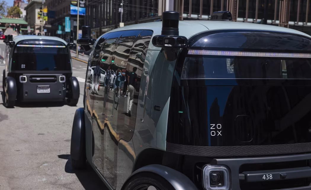 Amazon’s Toaster-Shaped Robotaxis Are Hitting the Road